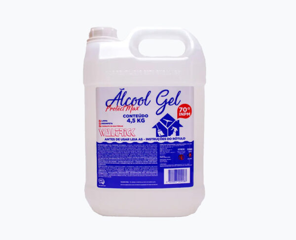 Álcool em gel 70% INPM Protect Max 4,5Kg ONU 1170 3, III