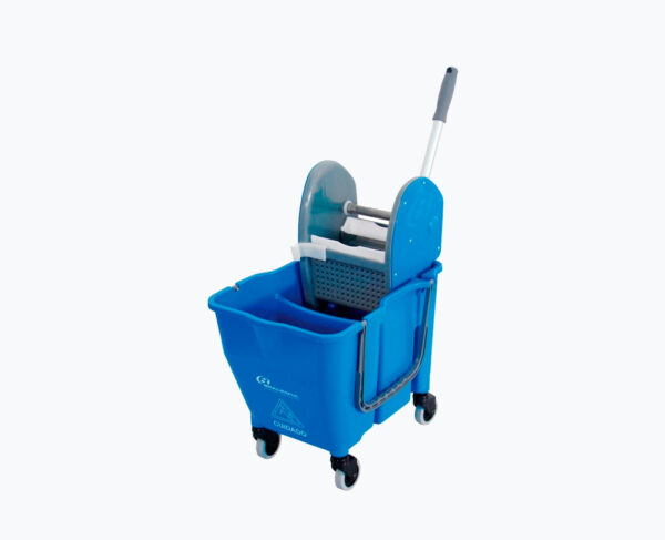 Balde espremedor Bralimpia doblô azul