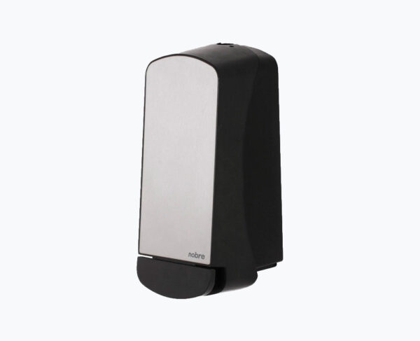 Dispenser para sabonete líquido/álcool gel 800ml com reservatório em inox escovado Nobre Select
