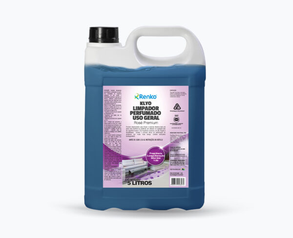 Limpador geral concentrado Rosé Premium Klyo 5L