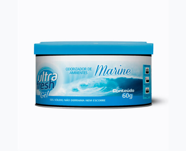 Odorizador Ultra Fresh gel marine 24 unidades 60g