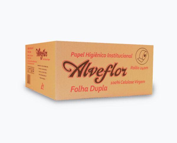 Rolo Institucional Alveflor Folha Dupla