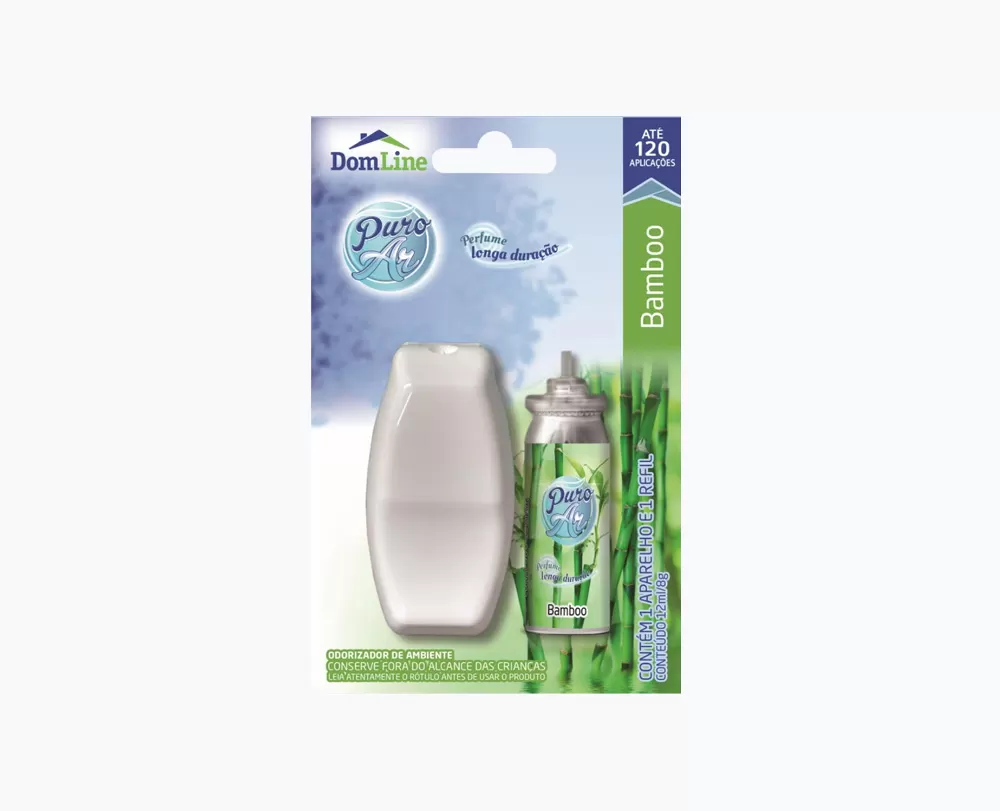Neutralizador Puro Ar 12ml Bambu refil + aplicador