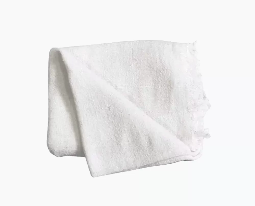 Saco alvejado branco 50X76 100% algodão