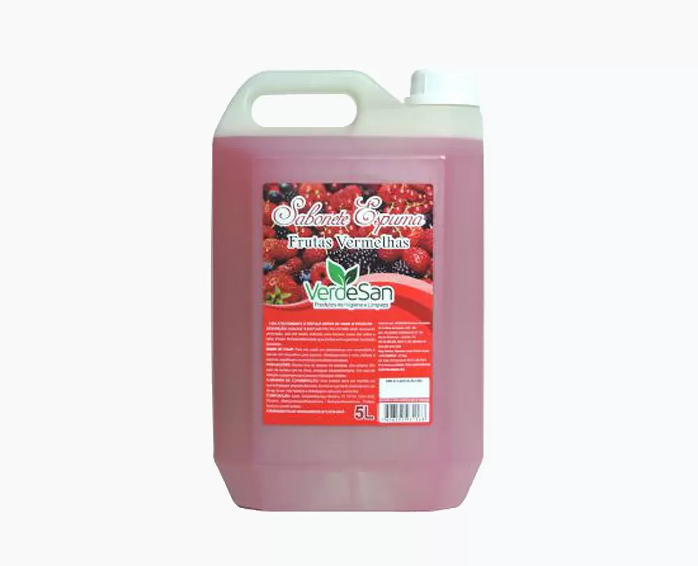 Sabonete frutas vermelhas 5L