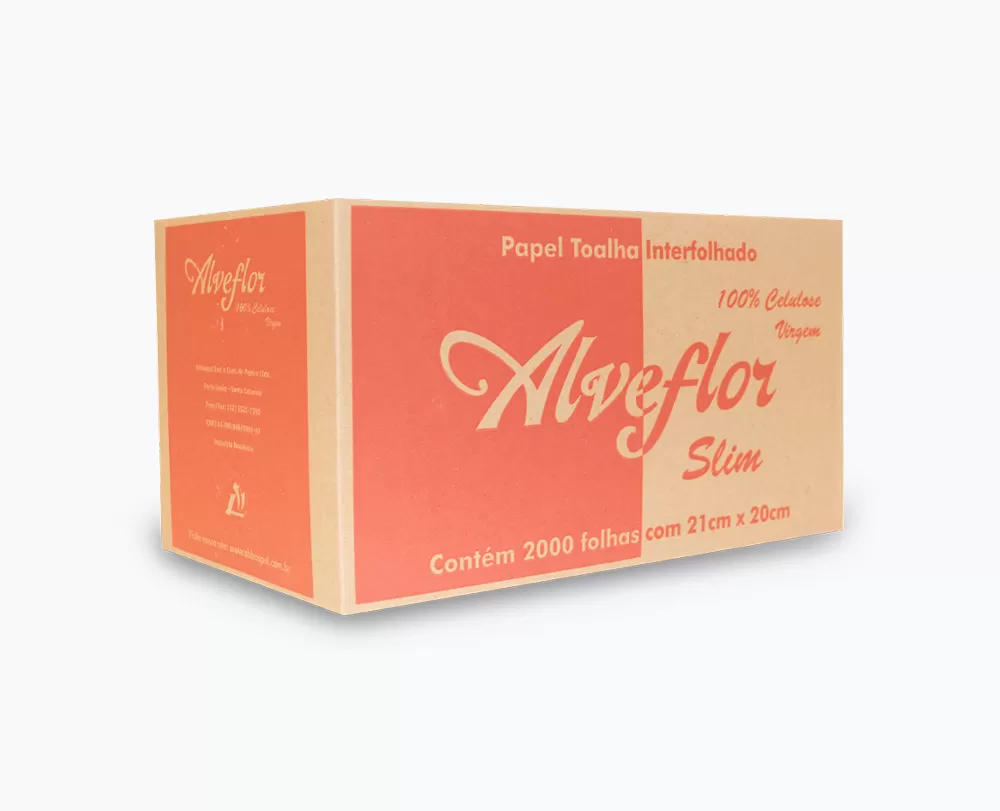 Toalha de papel Alveflor Slim